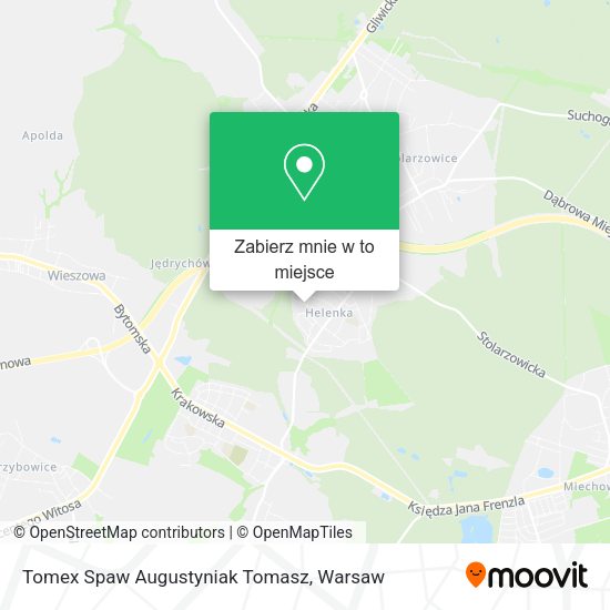 Mapa Tomex Spaw Augustyniak Tomasz