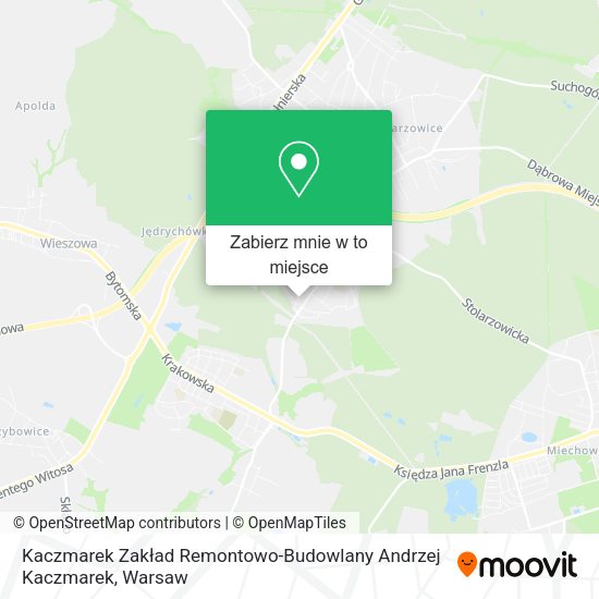 Mapa Kaczmarek Zakład Remontowo-Budowlany Andrzej Kaczmarek