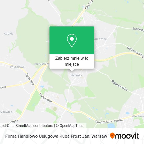 Mapa Firma Handlowo Uslugowa Kuba Frost Jan