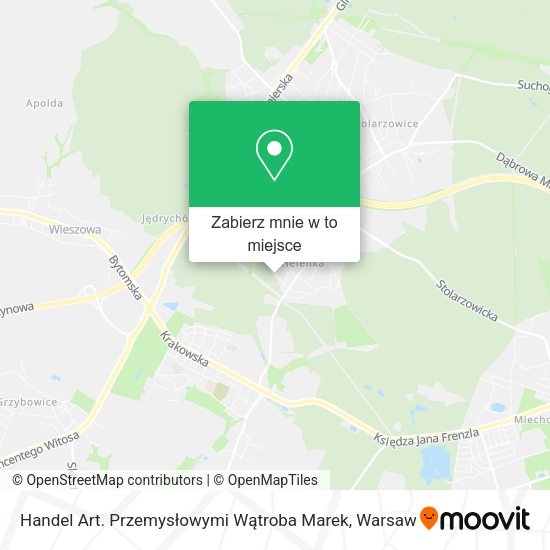 Mapa Handel Art. Przemysłowymi Wątroba Marek