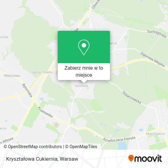 Mapa Kryształowa Cukiernia