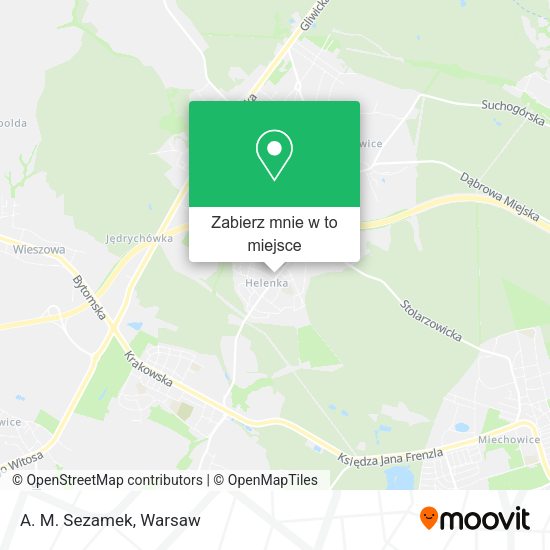 Mapa A. M. Sezamek