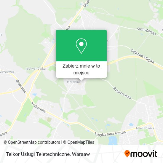 Mapa Telkor Uslugi Teletechniczne