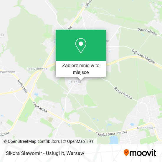 Mapa Sikora Sławomir - Usługi It