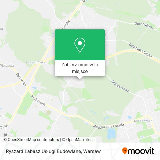 Mapa Ryszard Labasz Usługi Budowlane