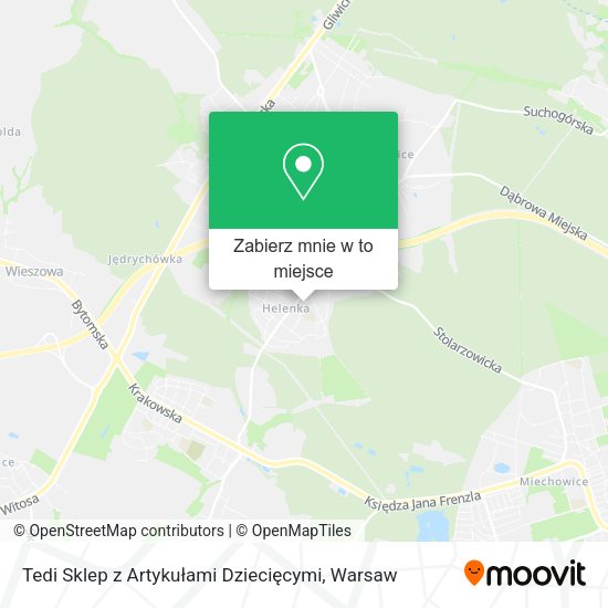 Mapa Tedi Sklep z Artykułami Dziecięcymi