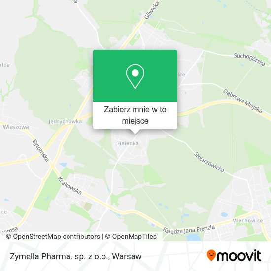 Mapa Zymella Pharma. sp. z o.o.