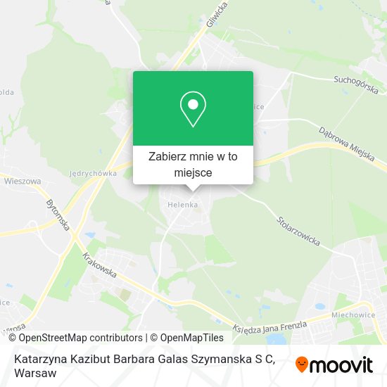 Mapa Katarzyna Kazibut Barbara Galas Szymanska S C