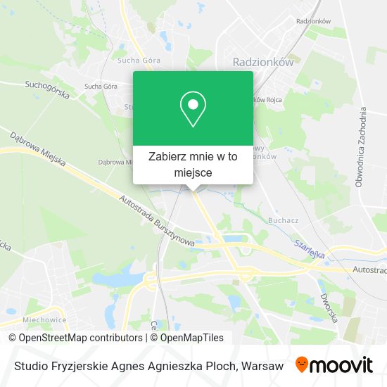 Mapa Studio Fryzjerskie Agnes Agnieszka Ploch