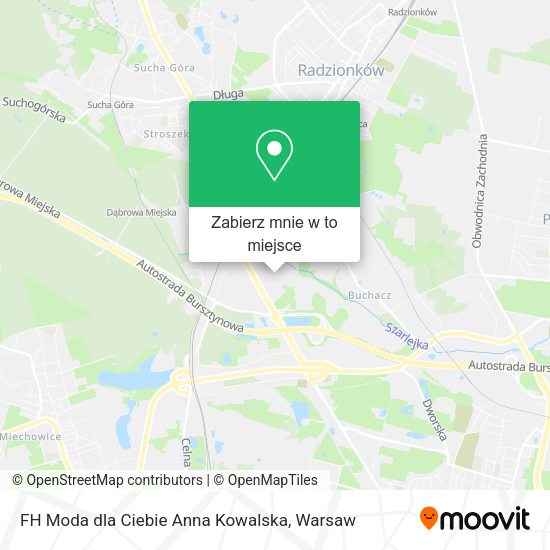 Mapa FH Moda dla Ciebie Anna Kowalska