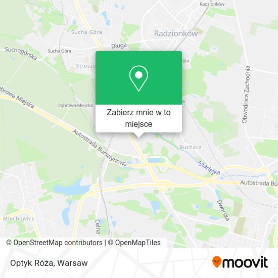 Mapa Optyk Róża