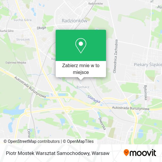 Mapa Piotr Mostek Warsztat Samochodowy