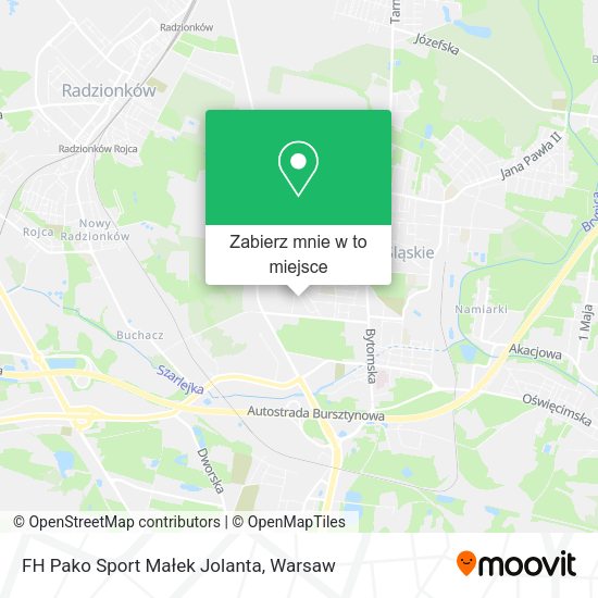 Mapa FH Pako Sport Małek Jolanta