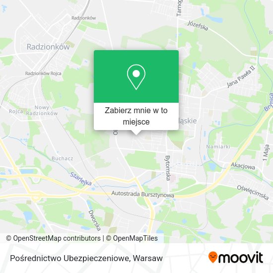 Mapa Pośrednictwo Ubezpieczeniowe