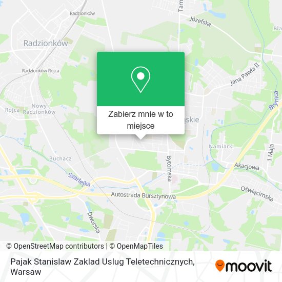 Mapa Pajak Stanislaw Zaklad Uslug Teletechnicznych