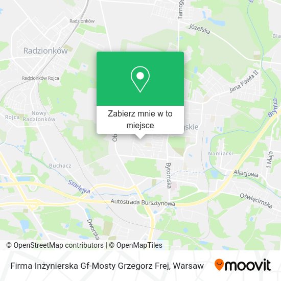 Mapa Firma Inżynierska Gf-Mosty Grzegorz Frej