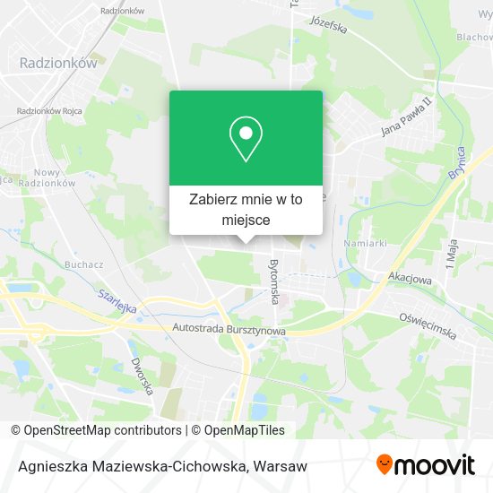 Mapa Agnieszka Maziewska-Cichowska