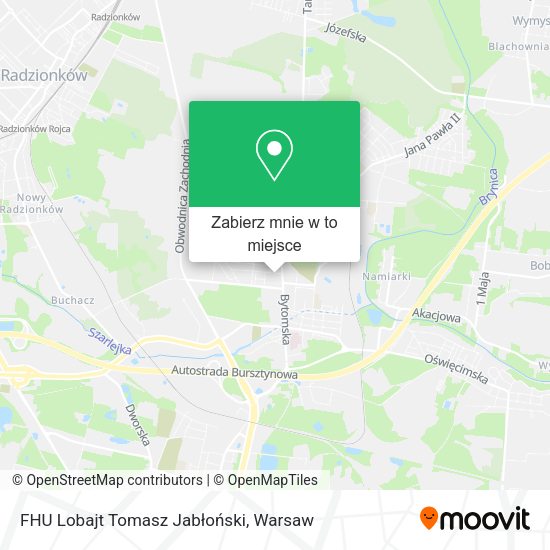 Mapa FHU Lobajt Tomasz Jabłoński