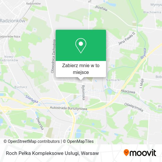 Mapa Roch Pełka Kompleksowe Usługi