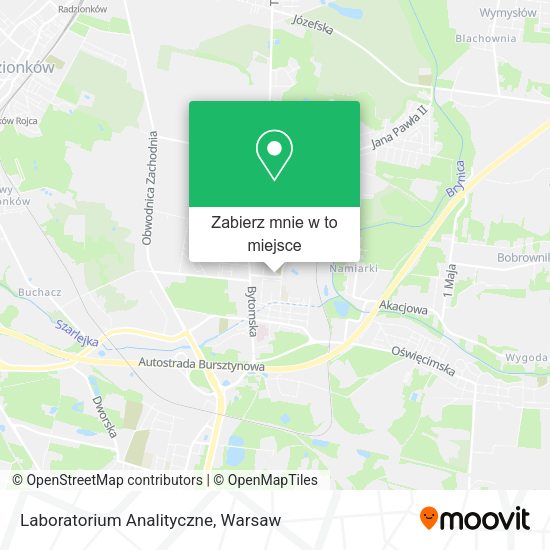 Mapa Laboratorium Analityczne