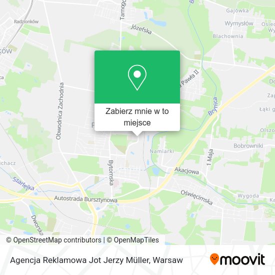 Mapa Agencja Reklamowa Jot Jerzy Müller