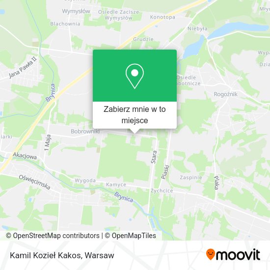 Mapa Kamil Kozieł Kakos