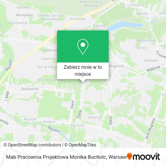 Mapa Mab Pracownia Projektowa Monika Bucholc