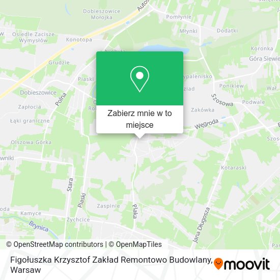 Mapa Figołuszka Krzysztof Zakład Remontowo Budowlany