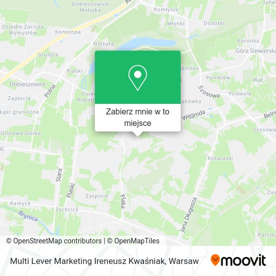 Mapa Multi Lever Marketing Ireneusz Kwaśniak