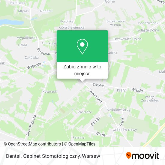 Mapa Dental. Gabinet Stomatologiczny