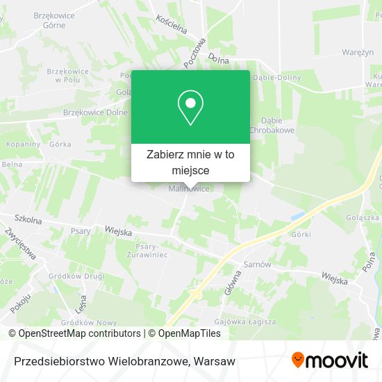 Mapa Przedsiebiorstwo Wielobranzowe