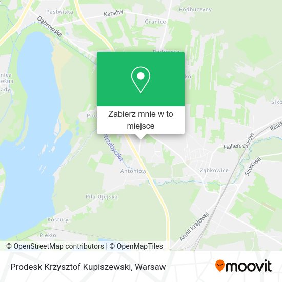 Mapa Prodesk Krzysztof Kupiszewski