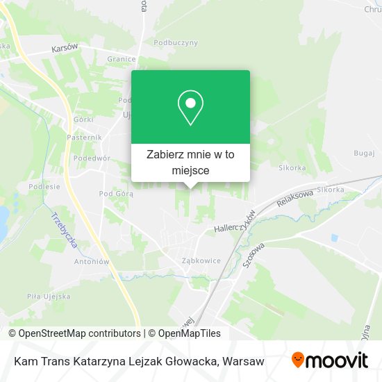 Mapa Kam Trans Katarzyna Lejzak Głowacka