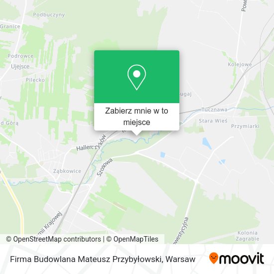 Mapa Firma Budowlana Mateusz Przybyłowski