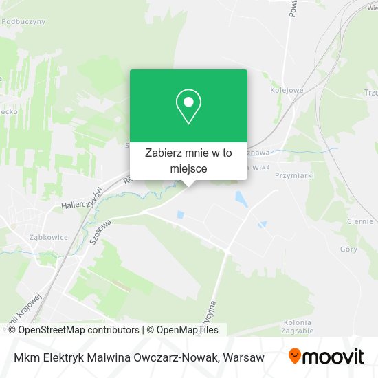 Mapa Mkm Elektryk Malwina Owczarz-Nowak