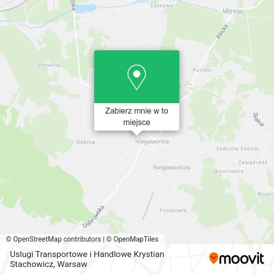 Mapa Uslugi Transportowe i Handlowe Krystian Stachowicz