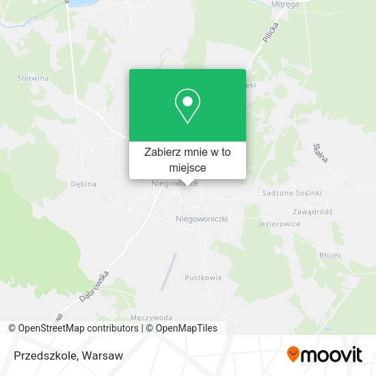 Mapa Przedszkole