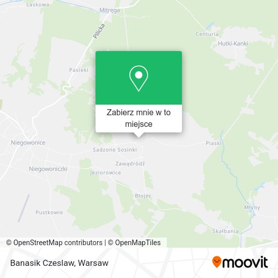 Mapa Banasik Czeslaw