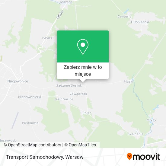 Mapa Transport Samochodowy