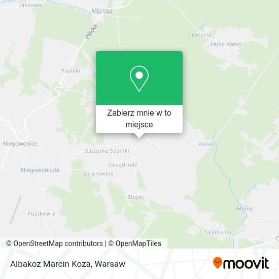 Mapa Albakoz Marcin Koza