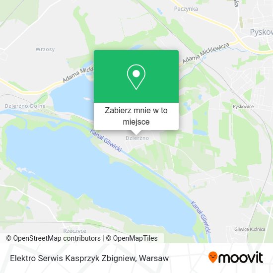 Mapa Elektro Serwis Kasprzyk Zbigniew