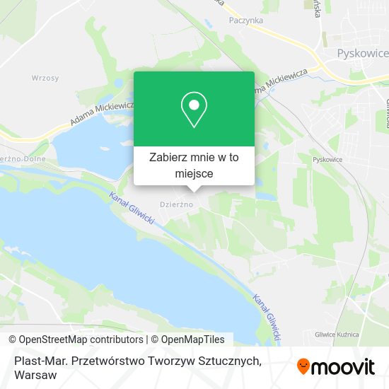 Mapa Plast-Mar. Przetwórstwo Tworzyw Sztucznych