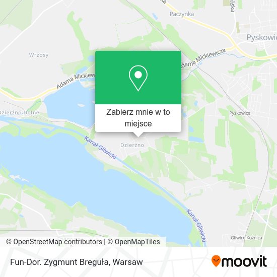 Mapa Fun-Dor. Zygmunt Breguła