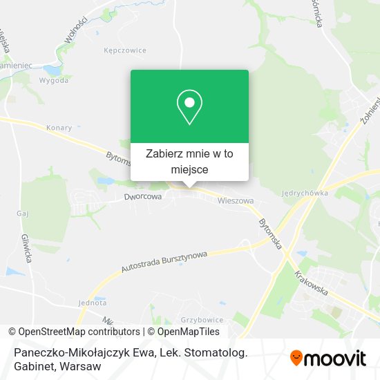 Mapa Paneczko-Mikołajczyk Ewa, Lek. Stomatolog. Gabinet