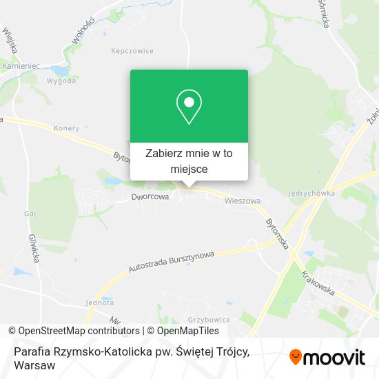 Mapa Parafia Rzymsko-Katolicka pw. Świętej Trójcy