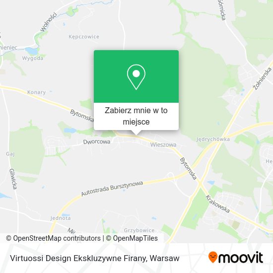 Mapa Virtuossi Design Ekskluzywne Firany