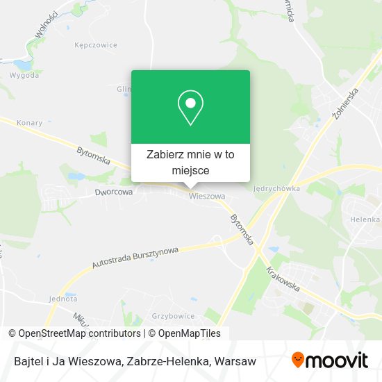 Mapa Bajtel i Ja Wieszowa, Zabrze-Helenka