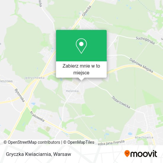 Mapa Gryczka Kwiaciarnia