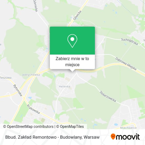 Mapa Bbud. Zakład Remontowo - Budowlany