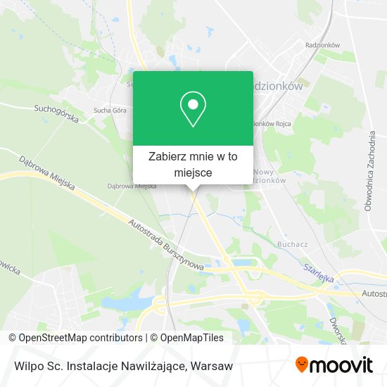 Mapa Wilpo Sc. Instalacje Nawilżające